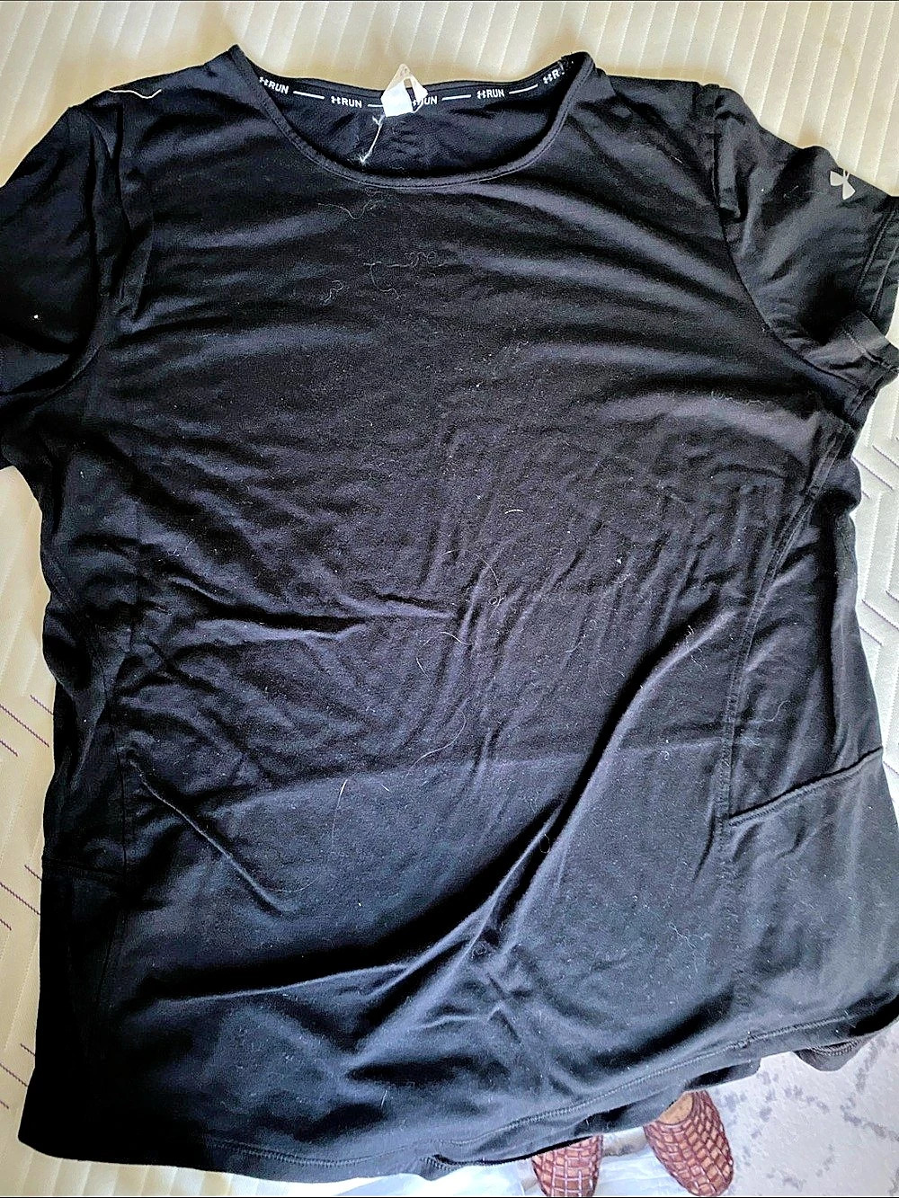Under Armour Men's Black Short Sleeve Tee